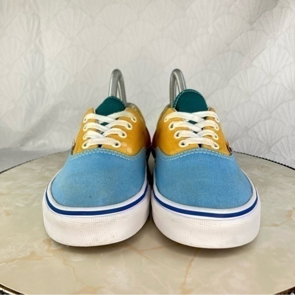 Vans Sneakers Womens Sz 7.5 Era Colorblock Multicolor Canvas Skateboarding Shoes - Picture 3 of 11